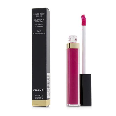 chanel rouge coco gloss 806 rose tentation|chanel rouge coco gloss minsan.